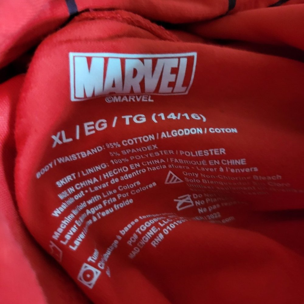 Girls' Marvel Spider-Man Cosplay Dress, 3KIDU-AE - Picture 4 of 4